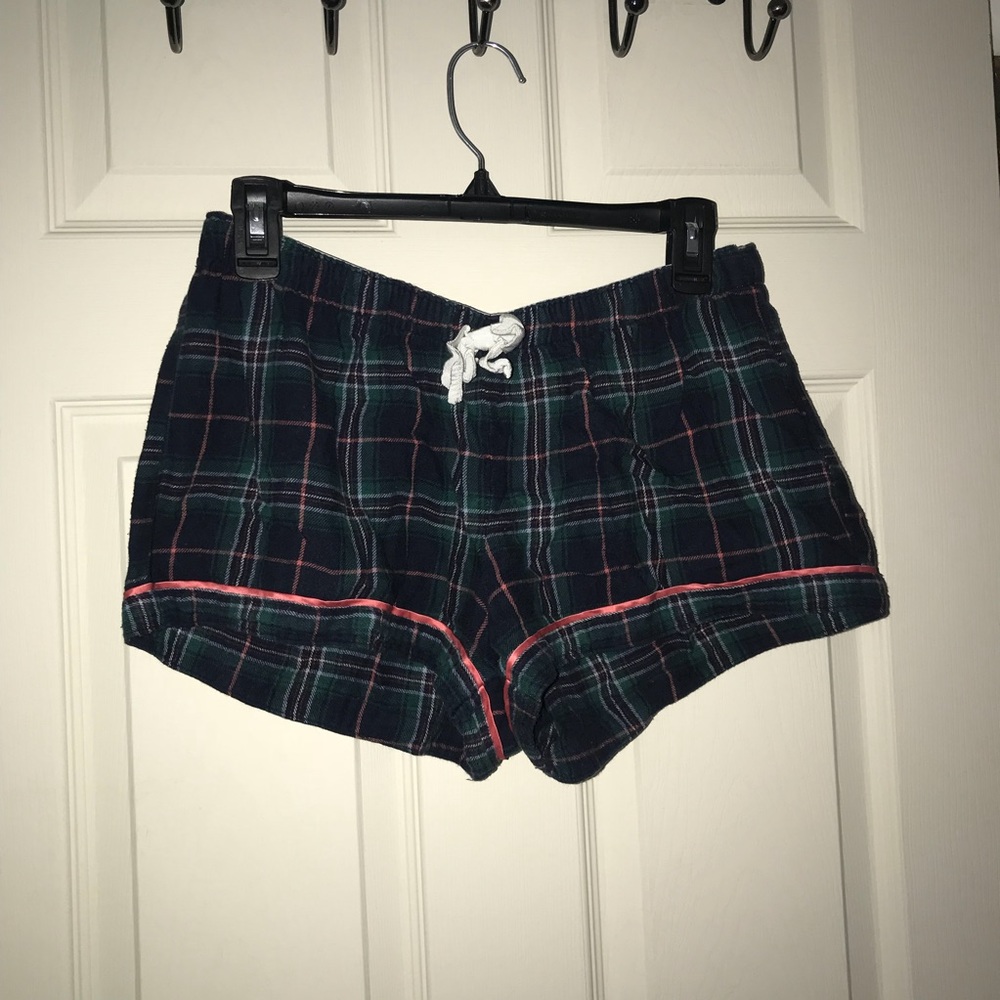 Hollister Plaid Pajama Shorts